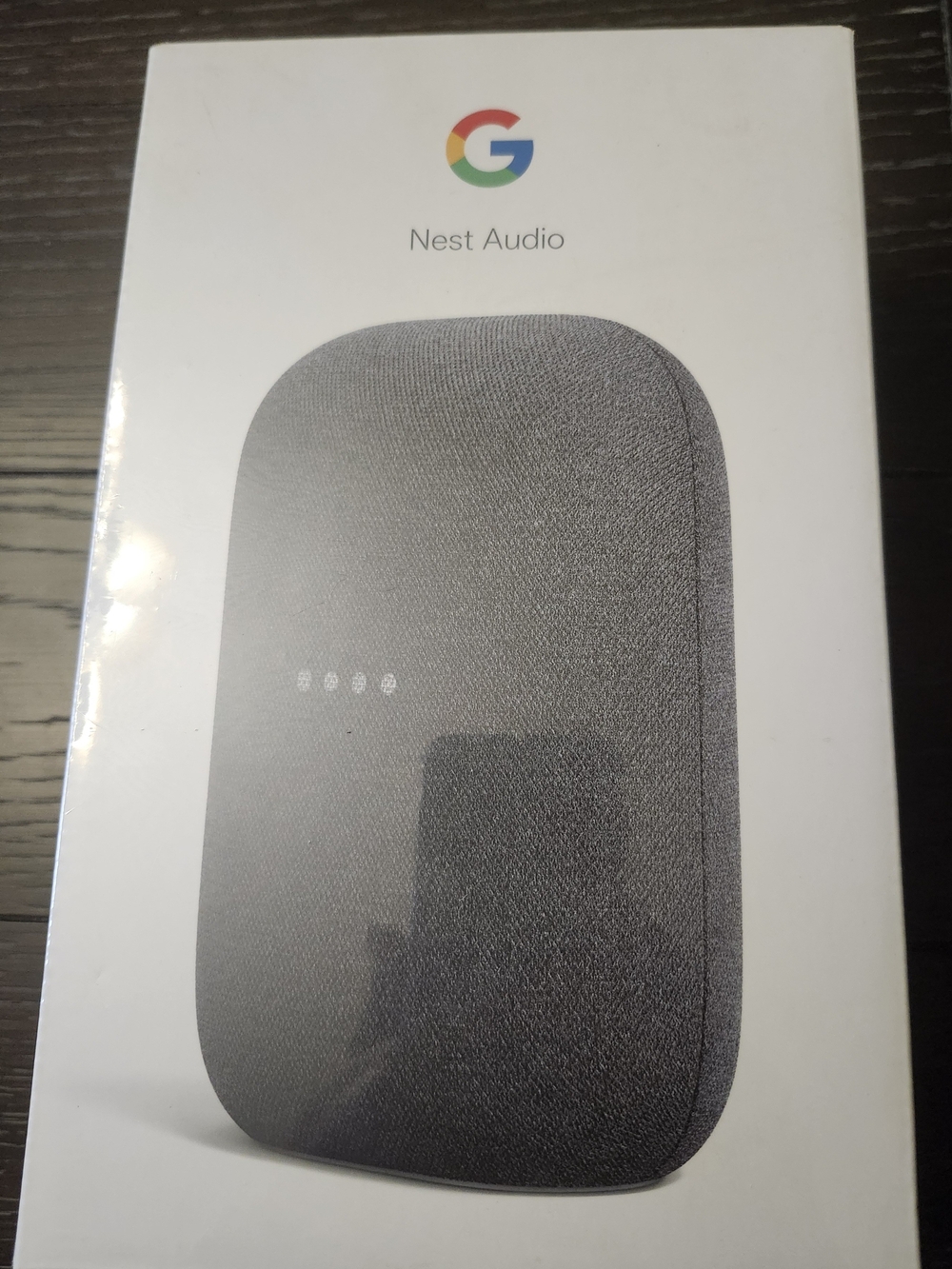 New Sealed Google Nest Audio Smart Speaker - Charcoal Gray Fabric